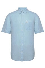Льняная рубашка Wrangler 112352188-M цена и информация | Мужские рубашки | 220.lv