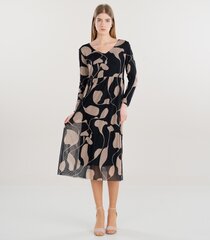 Zabaione женское платье CASSI KL*D4101, черный/бежевый 4067218676454 цена и информация | Платья | 220.lv