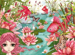 Ravensburger пазл на 500 элементов "Minu's Pond Daydreams" цена и информация | Пазлы | 220.lv