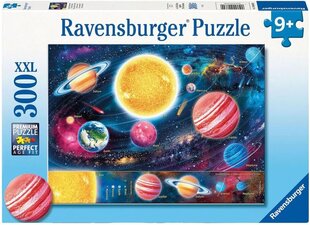 Puzle Ravensburger The Solar System, 300 d. cena un informācija | Puzles, 3D puzles | 220.lv