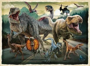 Puzle Ravensburger Jurassic World, 200 d. cena un informācija | Puzles, 3D puzles | 220.lv