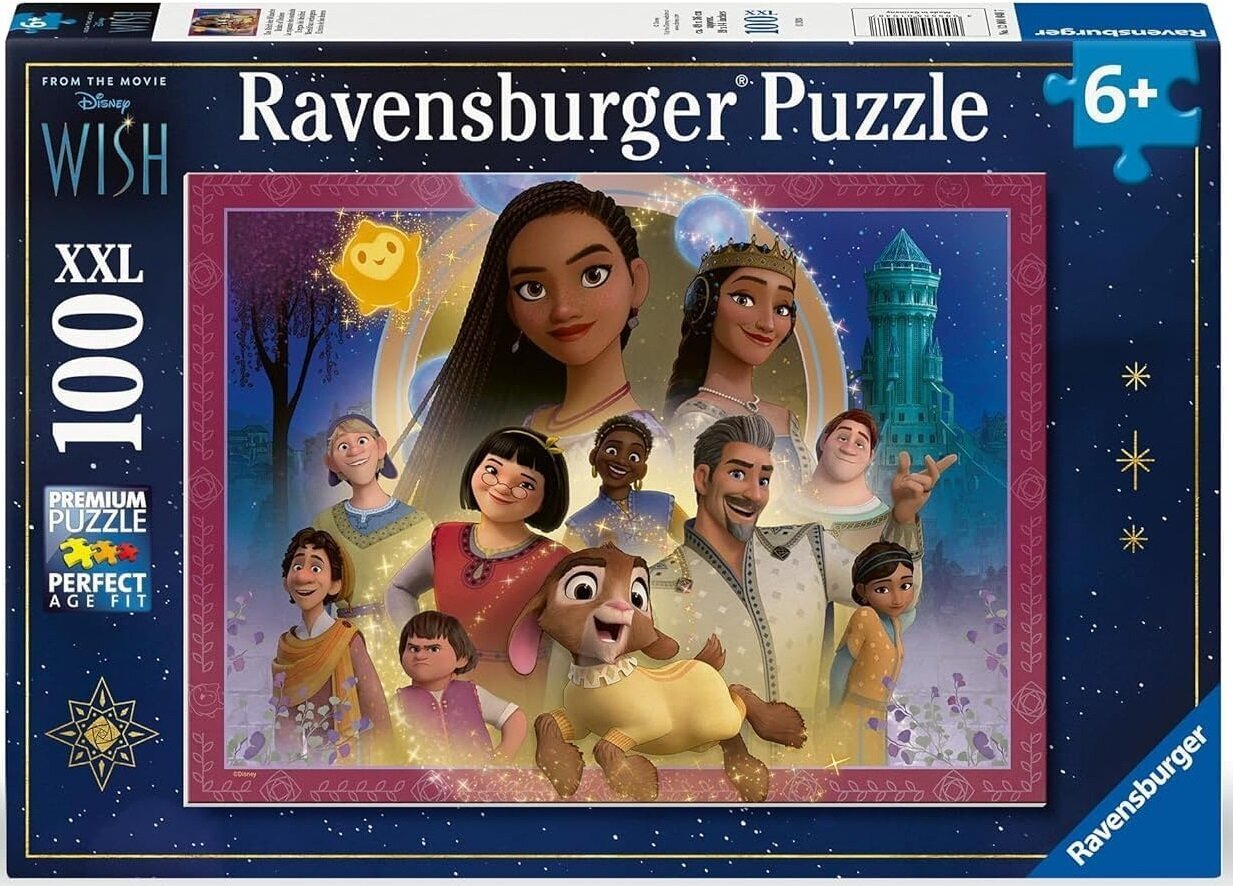 Puzle Ravensburger Disney Wish, 100 d. cena un informācija | Puzles, 3D puzles | 220.lv