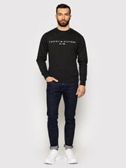 Мужской свитер Tommy Hilfiger MW0MW11596, черный цена и информация | Мужские толстовки | 220.lv