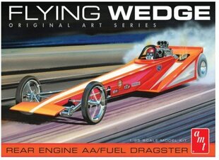 Līmējamais modelis Flying Wedge Dragster AMT, sarkans цена и информация | Склеиваемые модели | 220.lv