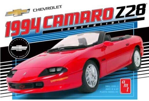 Līmējamais modelis 1994 m. Chevy Camero AMT, sarkans cena un informācija | Līmējamie modeļi | 220.lv