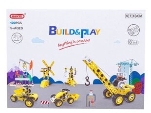 Celtniecības bloki 100 d. cena un informācija | Rotaļlietas zēniem | 220.lv