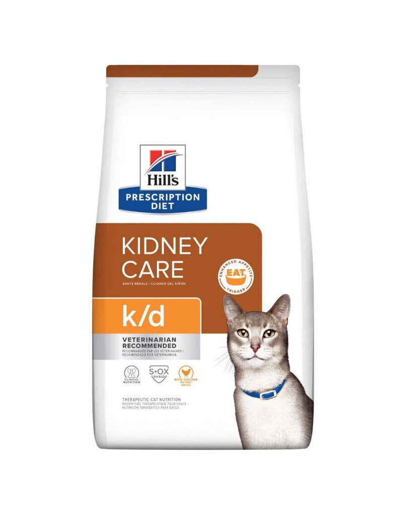Hill's PD K/D Kidney Care ar vistu, 1.5 kg cena un informācija | Sausā barība kaķiem | 220.lv