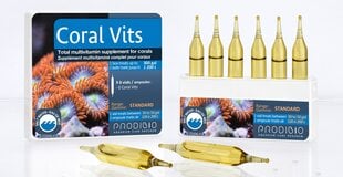 Vitamīni zivīm un koraļļiem Prodibio Coral Vits, 6 gab. cena un informācija | Akvāriji un aprīkojums | 220.lv