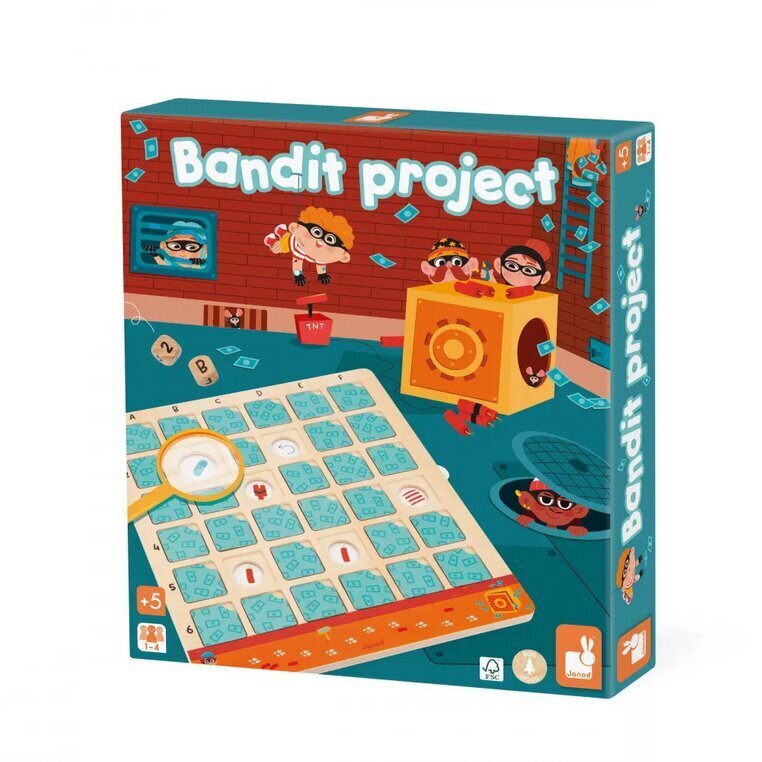 Galda spēle Janod Bandit Project cena un informācija | Galda spēles | 220.lv