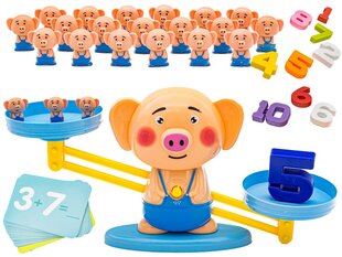 Piggy Balance shuffleboard mācību skaitīšanas spēle cena un informācija | Galda spēles | 220.lv