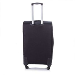 Очень большой твердый чемодан XL Solier STL1316 - черный, коричневый цена и информация | Чемоданы, дорожные сумки | 220.lv