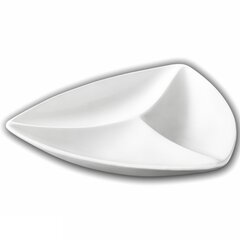WILMAX Раздельная треугольная тарелка 24 см цена и информация | Посуда, тарелки, обеденные сервизы | 220.lv