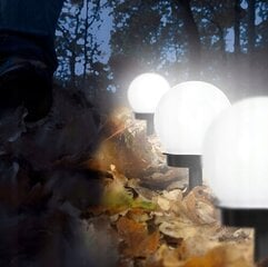 Iebūvēta saules lampa Intmix, 4 gab. cena un informācija | Āra apgaismojums | 220.lv
