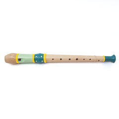 Музыкальный инструмент для детей - еревянная флейта - Синий, Svoora SV14055 цена и информация | Развивающие игрушки | 220.lv