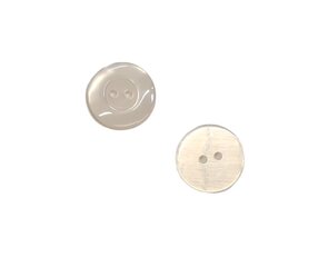 Plastmasas poga - perlamutra, 17 mm cena un informācija | Šūšanas piederumi | 220.lv