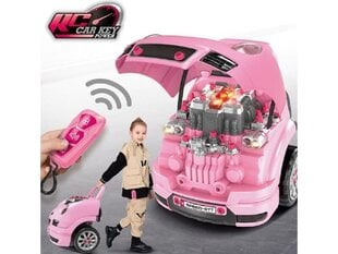 Bērnu mehāniķa komplekts ChRLD, rozā cena un informācija | Rotaļlietas zēniem | 220.lv
