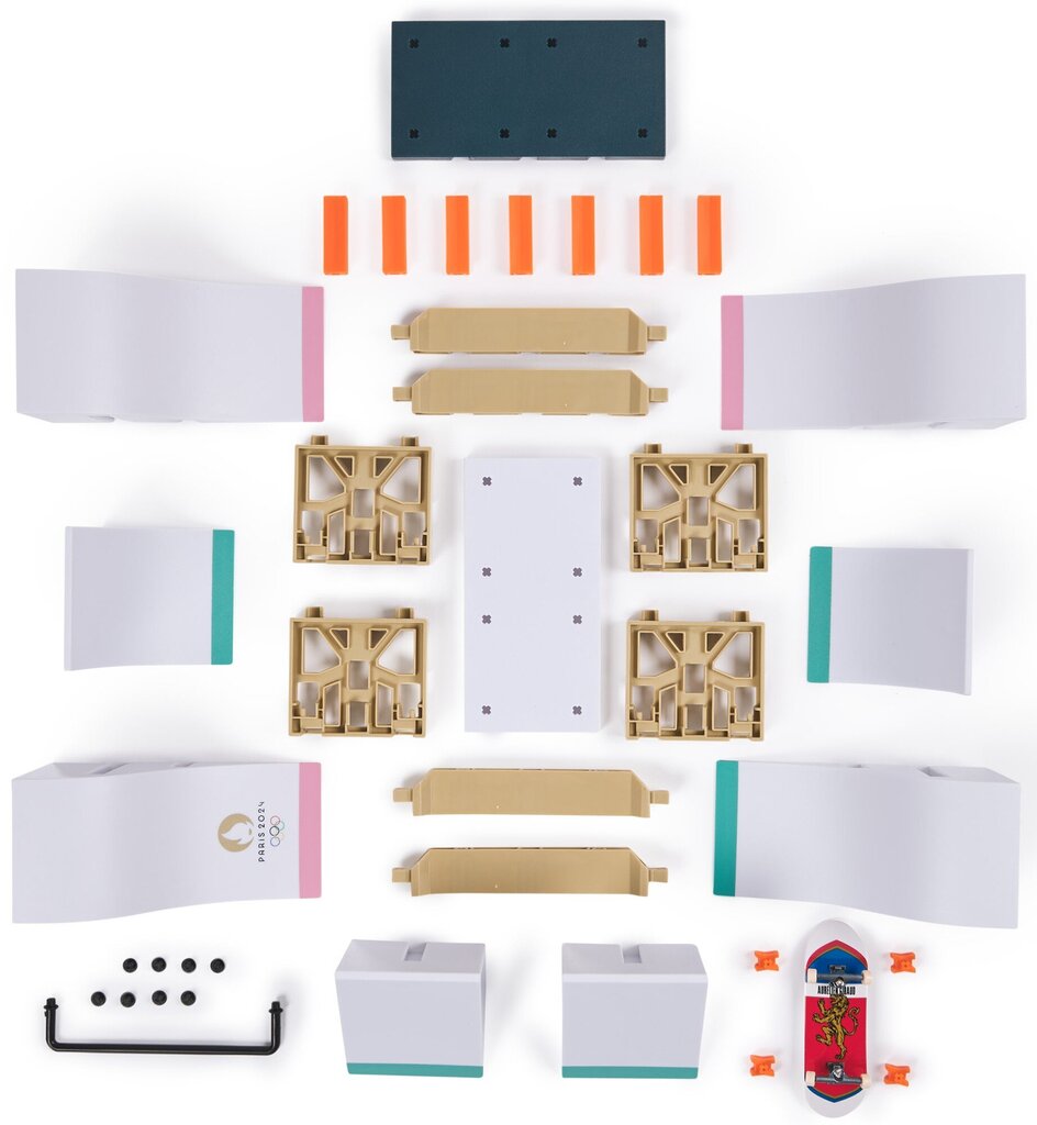 Skeitborda komplekts Tech Deck Aurelien's Ramp Paris 2024 cena un informācija | Rotaļlietas zēniem | 220.lv