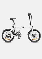 Elektriskais velosipēds Engwe P20, 20", balts цена и информация | Электровелосипеды | 220.lv