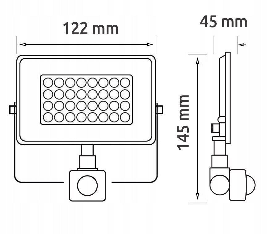 Halogēna lampa SuperLed, 1 gab. cena un informācija | Āra apgaismojums | 220.lv