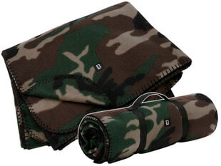 Militārā sega ar rokturi Brandit, 135x175 cm, zaļa cena un informācija | Citas tūrisma preces | 220.lv