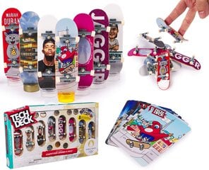 Набор для пальчикового скейтборда Tech Deck Competition Legends с 8 пальчиковыми досками цена и информация | Игрушки для мальчиков | 220.lv