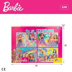 Pužļu komplekts Barbie MaxiFloor, 192 d. cena un informācija | Puzles, 3D puzles | 220.lv