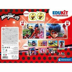 Pužļu komplekts Miraculous: Tales of Ladybug & Cat Noir Clementoni Edukit cena un informācija | Puzles, 3D puzles | 220.lv