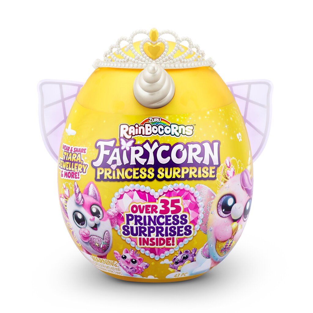Plīša rotaļlieta ar piederumiem Rainbocorns Fairycorn Princess, 6 sērija cena un informācija | Rotaļlietas meitenēm | 220.lv