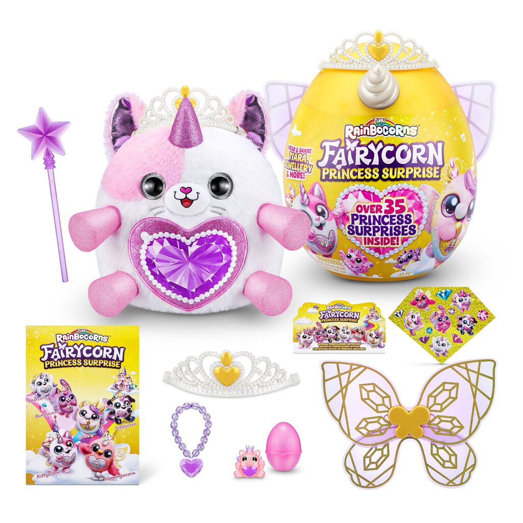 Plīša rotaļlieta ar piederumiem Rainbocorns Fairycorn Princess, 6 sērija cena un informācija | Rotaļlietas meitenēm | 220.lv