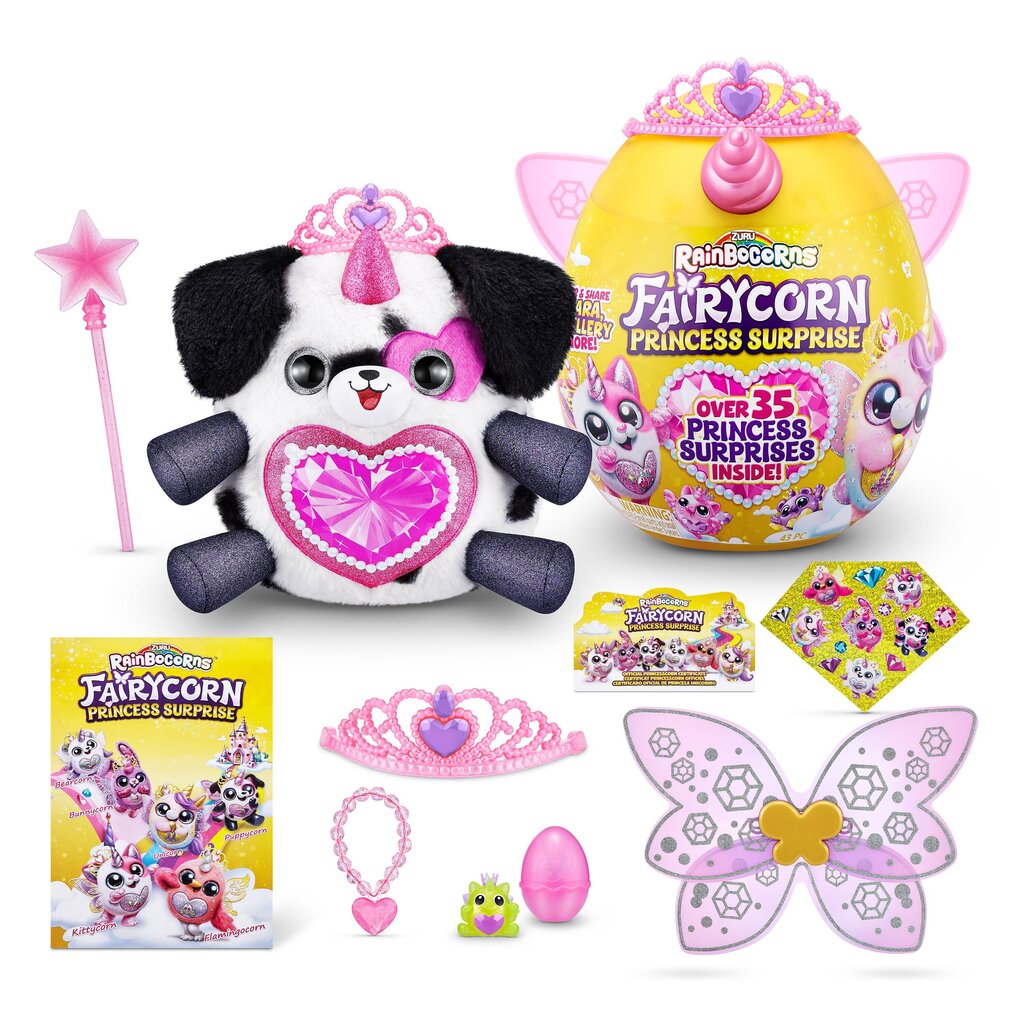 Plīša rotaļlieta ar piederumiem Rainbocorns Fairycorn Princess, 6 sērija цена и информация | Rotaļlietas meitenēm | 220.lv
