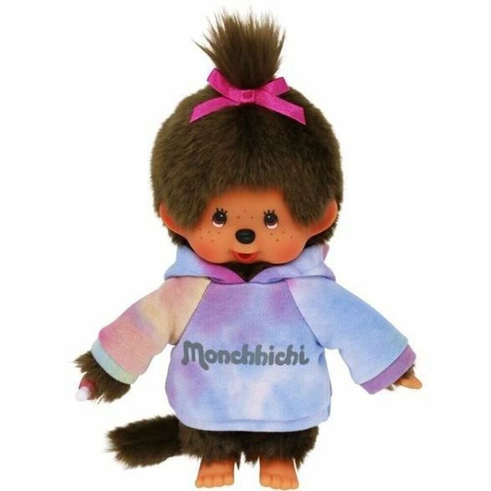 Pūkaina rotaļlieta Bandai Monchhichi Sweat Tie, 20 cm cena un informācija | Mīkstās (plīša) rotaļlietas | 220.lv