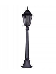 Stāvoša dārza lampa Kaja, melna, 114 cm цена и информация | Уличное освещение | 220.lv