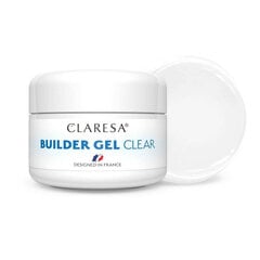 Nagu pieaudzēšanas želeja Claresa Builder Gel Clear, 50 g цена и информация | Средства для маникюра и педикюра | 220.lv