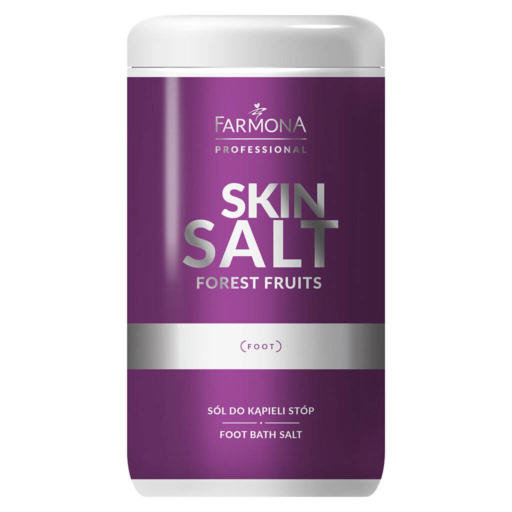 Vannas sāls Farmona Skin Salt Foot, 1400 g cena un informācija | Dušas želejas, eļļas | 220.lv