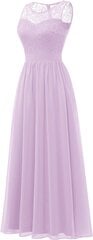 Длинное женское платье Dressystar, светло-фиолетовое цена и информация | Платья | 220.lv