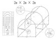 Dārza siltumnīca Aurea, 2x2 m cena un informācija | Siltumnīcas | 220.lv