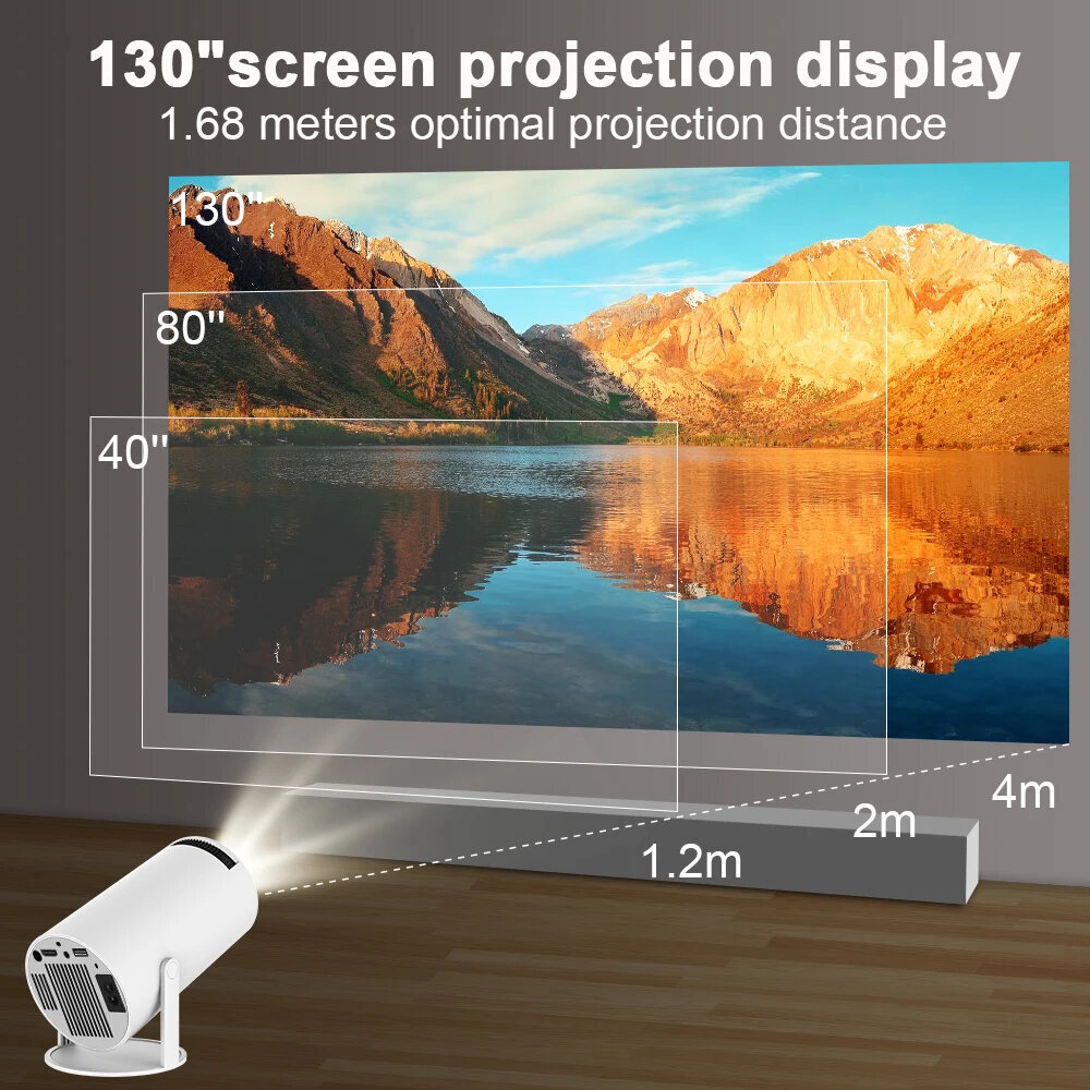 Pārnēsajams projekcijas aparāts цена и информация | Ekrāni projektoriem | 220.lv
