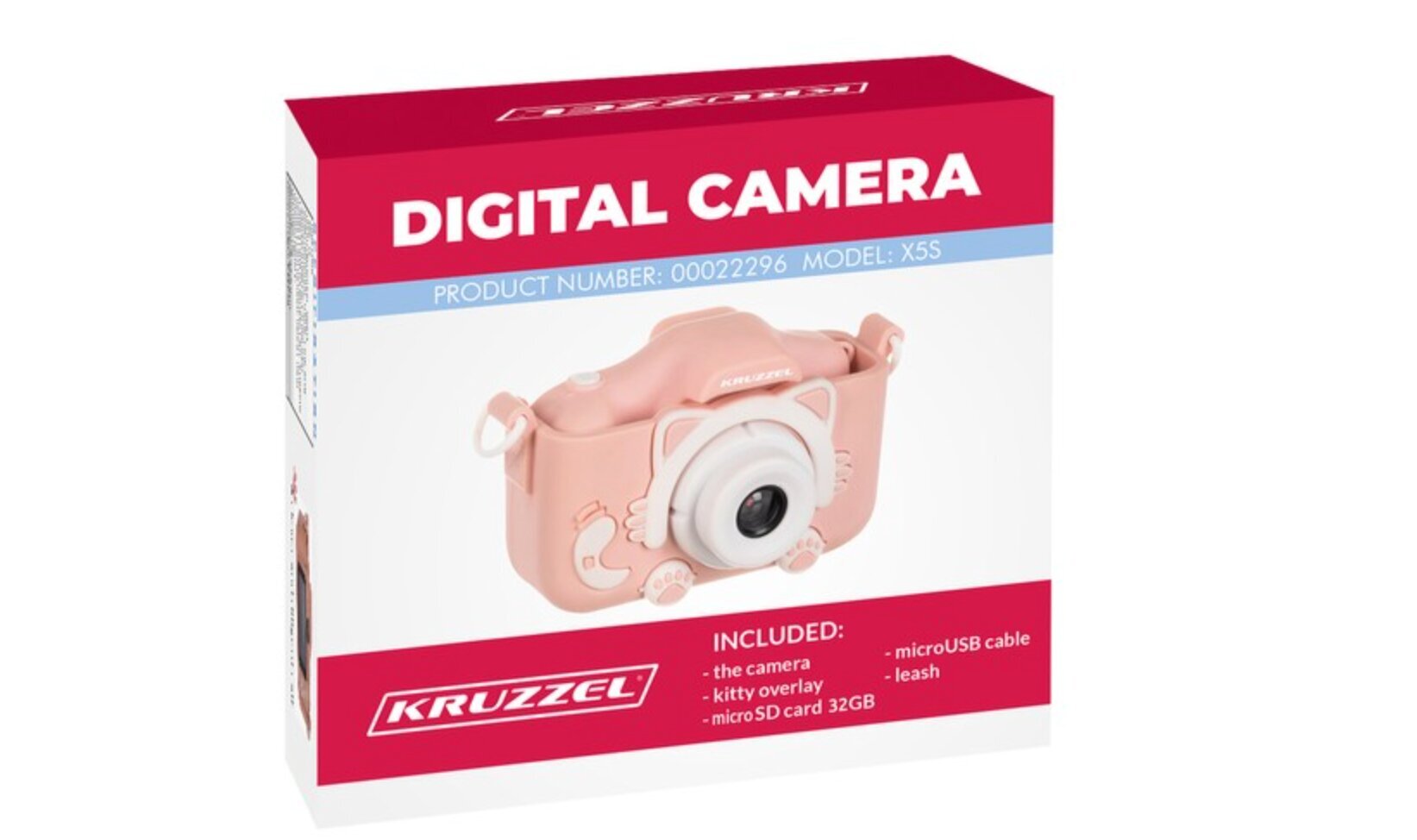 Digitālā kamera bērniem Kruzzel, 1gab. cena un informācija | Attīstošās rotaļlietas | 220.lv