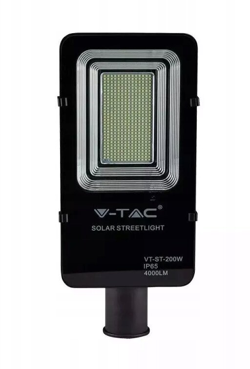 Saules ielu lampa V-Tac 50W, melna cena un informācija | Āra apgaismojums | 220.lv