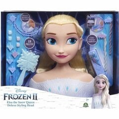 Lelles galva frizūrām Princeses Disney Frozen 2 Elsa cena un informācija | Rotaļlietas meitenēm | 220.lv