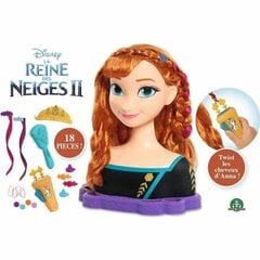 Lelles galva frizūrām Disney Frozen 2 Anna цена и информация | Развивающие игрушки | 220.lv