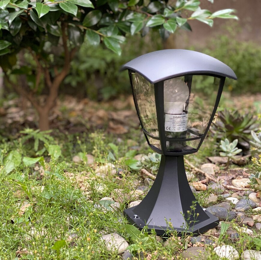 LED dārza lampa MasterLed, melna, 1 gab. cena un informācija | Āra apgaismojums | 220.lv