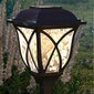 Saules lampa Briix , melna, 45 cm, 6 gab. cena un informācija | Āra apgaismojums | 220.lv