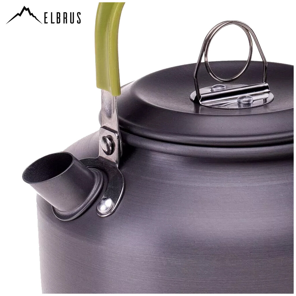 Kempinga tējkanna Elbrus, Hike Kettle, 140x80 mm цена и информация | Ugunskura katli, trauki un galda piederumi  | 220.lv