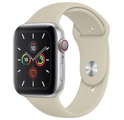 Силиконовый ремешок Apple Watch 38/40/41 (M/L) - Antigue White цена и информация | Smart устройства и аксессуары | 220.lv