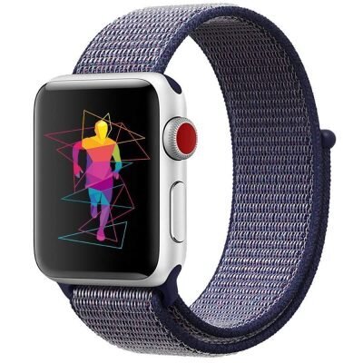 Smartplace Apple Watch Nailon siksna 42/44/45/49 cena un informācija | Smart ierīces un piederumi | 220.lv