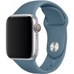 Силиконовый ремешок Apple Watch 38/40/41 (S/M) - Stone Blue цена и информация | Smart устройства и аксессуары | 220.lv