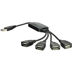 USB 2.0 Sharing 4 x USB-A  цена и информация | Аксессуары для компонентов | 220.lv