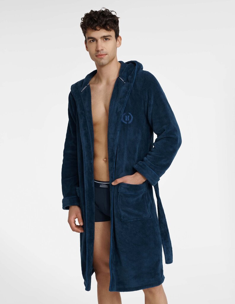 Halāts vīriešiemHenderson Until 40981-59X, zils cena un informācija | Vīriešu halāti, pidžamas | 220.lv