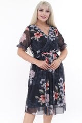 Цветочное платье F4010-44/46 цена и информация | Платья | 220.lv